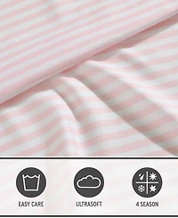 Eddie Bauer Little Stripe Microfiber -Pc. Sheet Set