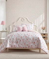 Laura Ashley Ballerina Divas Microfiber Comforter Sets