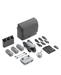 Dji Air 3S Drone Fly More Combo with Rc-N3 Remote Controller, Bundle with 128GB Memory Card, Strobe Light, Landing Pad Pro and Backpack