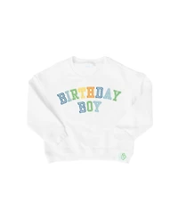 Bits & Bows Big Boys Little/Big Birthday Sweatshirt