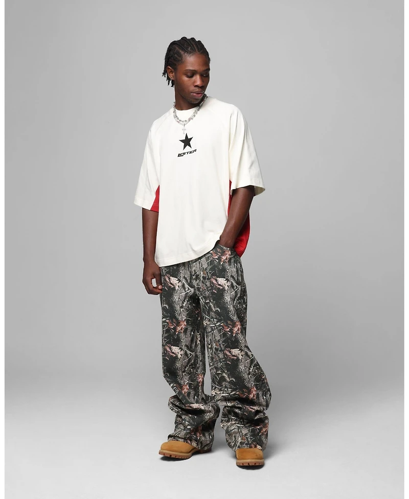 Loiter Men's Daytona Panel Tee T-Shirt