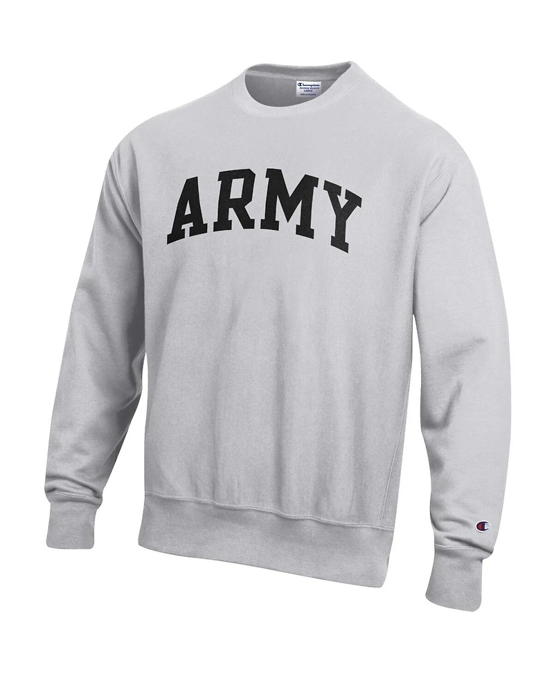 Champion Men's Gray Army Black Knights Reverse Weave Fleece Sweatshirt