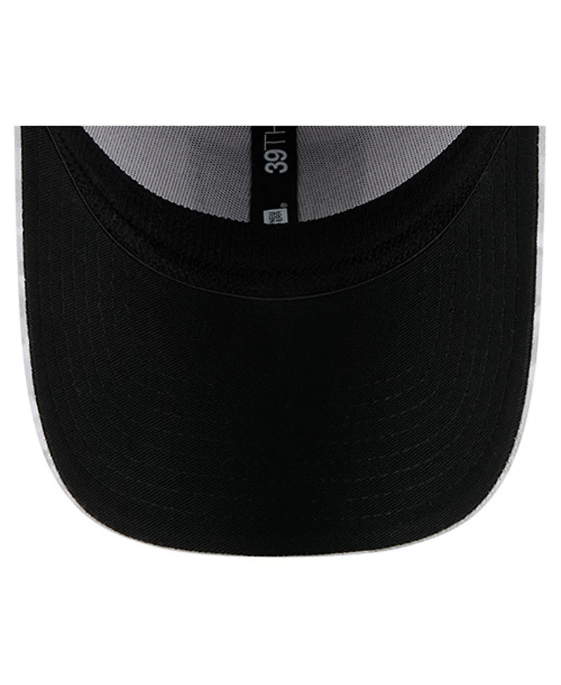 New Era Men's White Las Vegas Raiders 2025 Salute to Service Digital Camo Fan Pack 39THIRTY Flex Hat