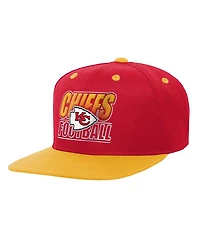 Outerstuff Big Boys and Girls Red Kansas City Chiefs Team Gradient Deadstock Snapback Hat