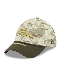 New Era Men's Camo Denver Broncos 2025 Salute to Service 39THIRTY Flex Hat