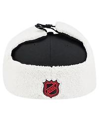 New Era Men's Black Chicago Blackhawks Injection Dog Ear Classic Fitted Hat
