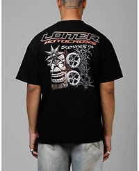 Loiter Men's Summer Motocross Vintage Tee.