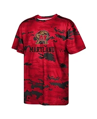 Outerstuff Big Boys and Girls Red Maryland Terrapins Scrimmage T-Shirt