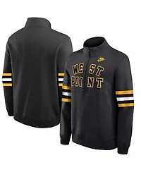 Nike Men's Black Army Knights West Point Classic Collection Club Fleece Half-Zip Pullover Hoodie