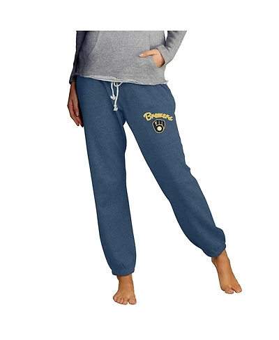 Concepts Sport Women's Navy Milwaukee Brewers Mainstream Knit Jogger Pants