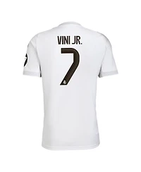 Adidas Men's Vini Jr. White Real Madrid 2025/26 Home Replica Jersey