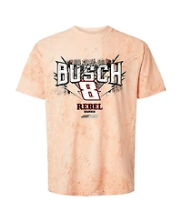 Richard Childress Racing Team Collection Men's Light Brown Kyle Busch Rebel Bourbon Car Tie-Dye T-Shirt