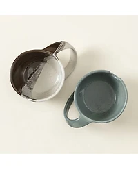 Uncommon Goods Maggy Ames Handwarmer Stoneware Oatmeal Bowl