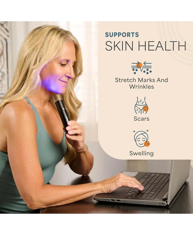 LifePro Red Light Therapy Device – Portable Infrared for Joints, Muscles & Face, 3 Wavelengths