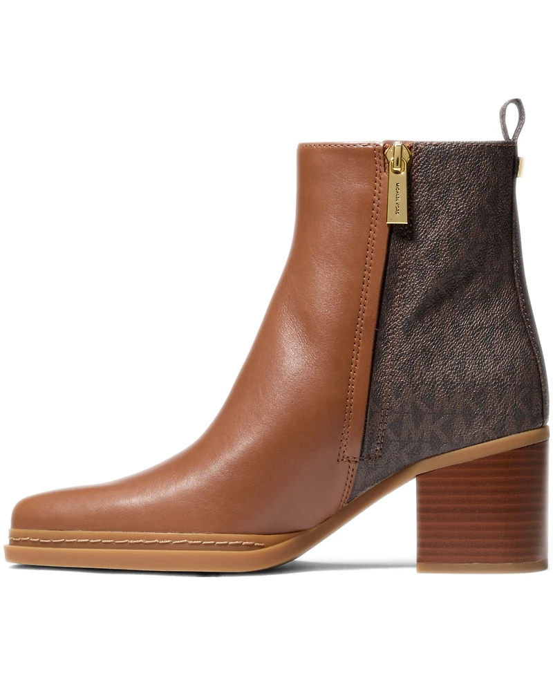 Michael Kors Women's Lex Stacked Heel Booties