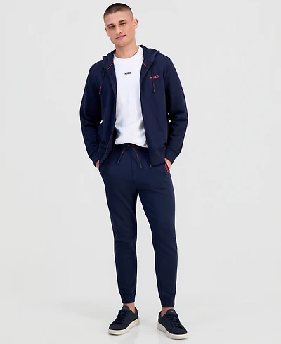 Hugo Boss Men's Cotton Jersey Logo Pull-On Trousers