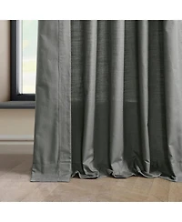 Half Price Drapes Dune Textured Cotton Curtain Pair (2 Panels)