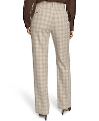 Tommy Hilfiger Women's Plaid Bootcut Trousers