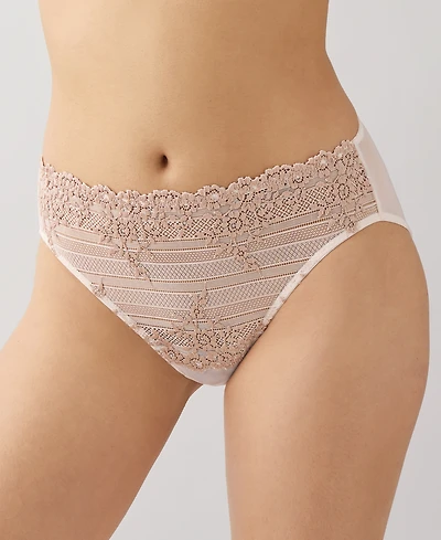 Wacoal Women's Embrace Lace Hi Cut Embroidered Brief Underwear Lingerie 841191