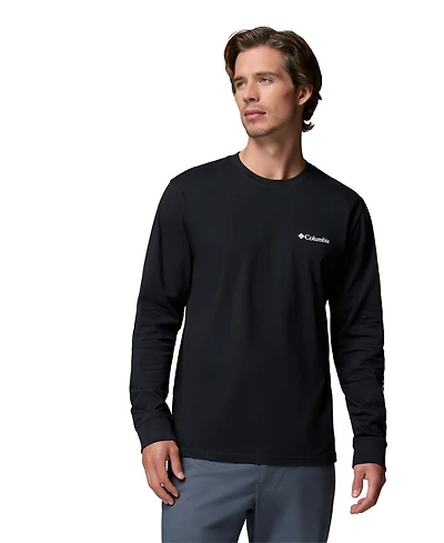 Columbia Men's Fundamental Graphic Long-Sleeve T-Shirt
