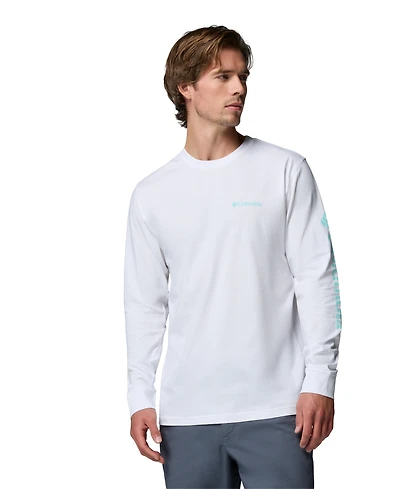 Columbia Men's Fundamental Graphic Long-Sleeve T-Shirt
