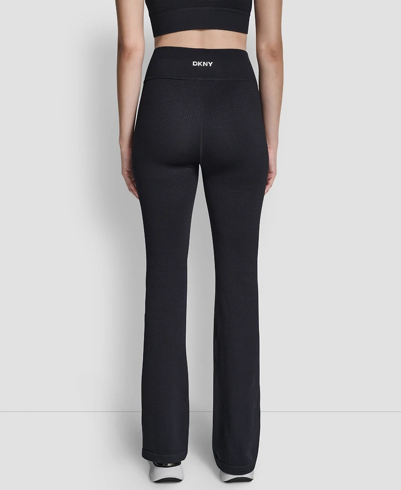 Dkny Women's Super High Waist Flare Pants