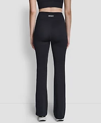 Dkny Women's Super High Waist Flare Pants