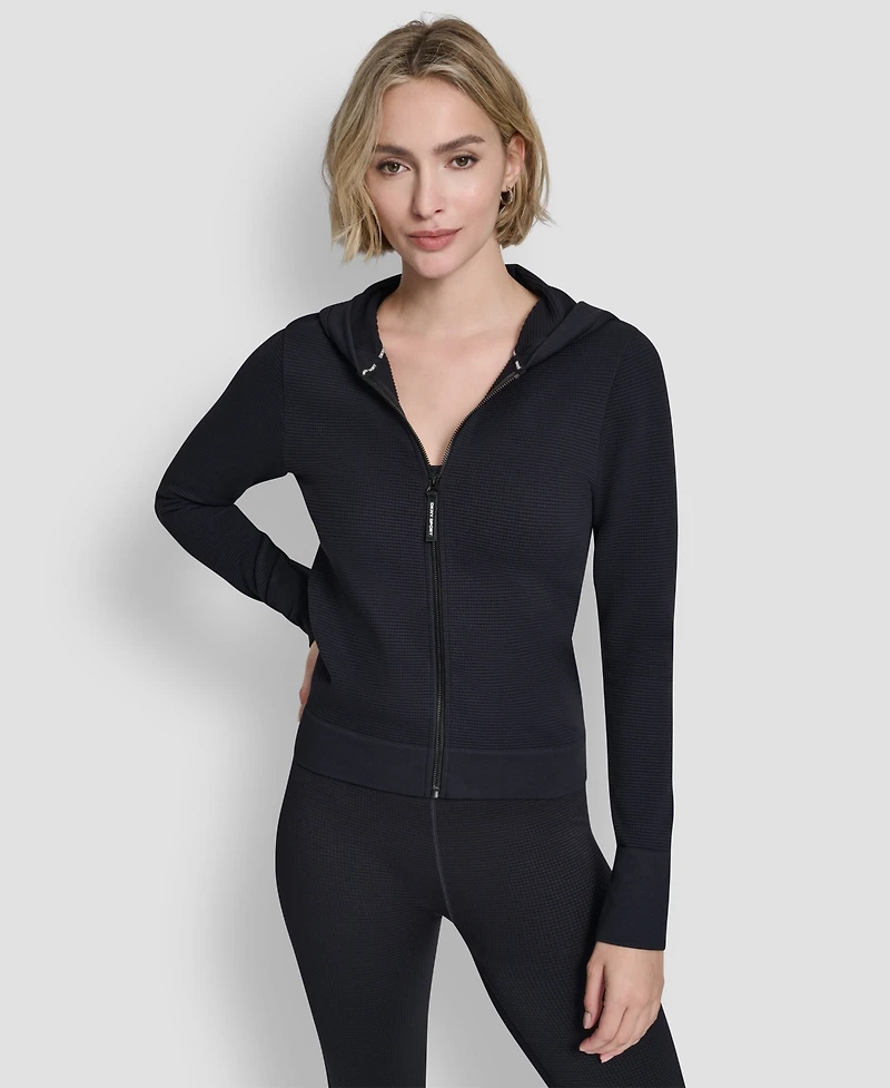 Dkny Women's Long-Sleeve Hoodie Jacket