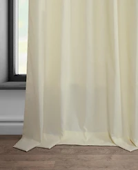 Half Price Drapes Dobby Linen Curtain