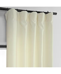 Half Price Drapes Dobby Linen Curtain