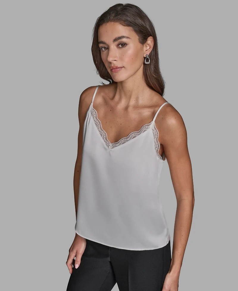 Bcbg Women's Sleeveless V-Neck Cami Top