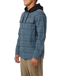 O'Neill Men's Archer Hooded Flannel Shirt