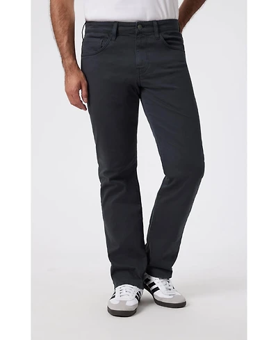 Mavi Jeans Men's Matt Relaxed Straight Leg Anthracite Casual Twill