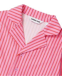 Lands' End Kids Flannel 2 Piece Pajama Set