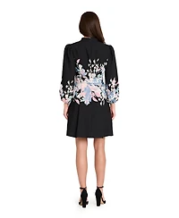 Tahari Asl Women's Collared Knee Length Dress