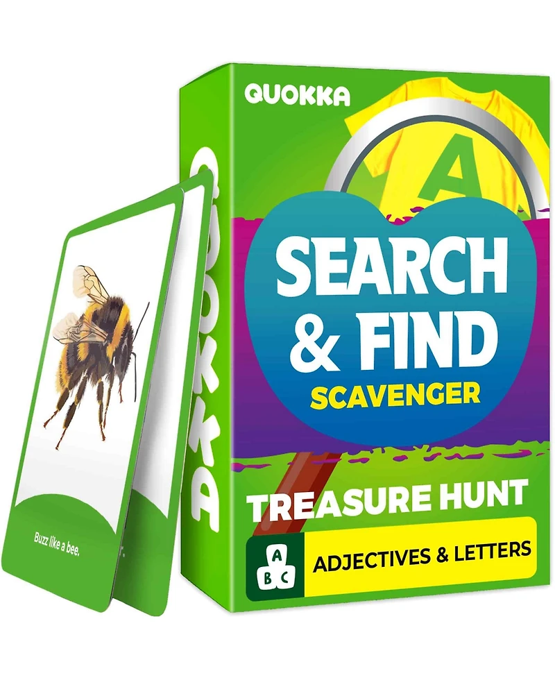 Quokka Scavenger Hunt Cards for Kids Ages 4-8