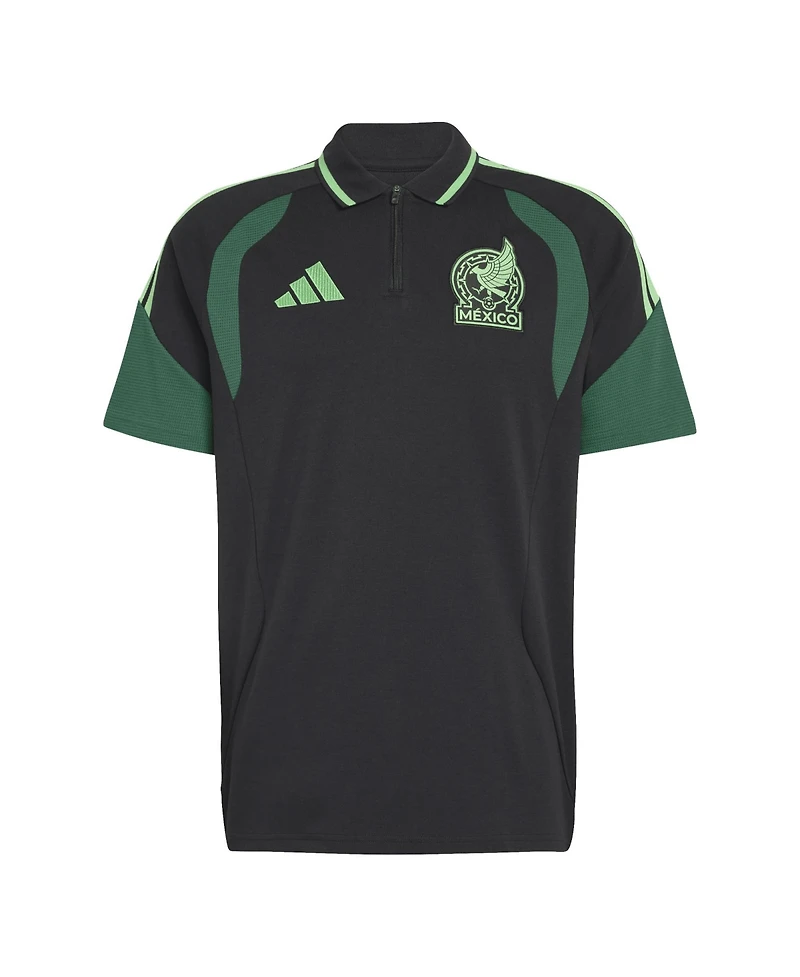 Adidas Men's Black Mexico National Team 2026 World Cup Tiro Polo Shirt