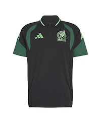 Adidas Men's Black Mexico National Team 2026 World Cup Tiro Polo Shirt