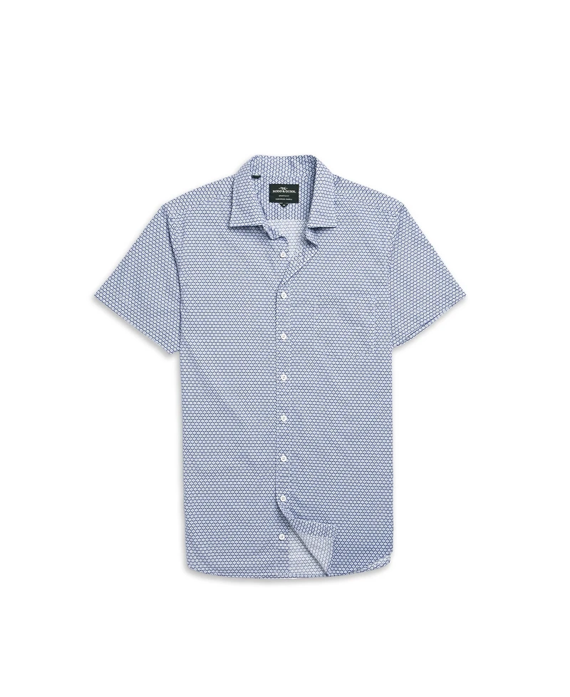 Rodd & Gunn Men's Short Sleeve Blumine Cotton Shirt