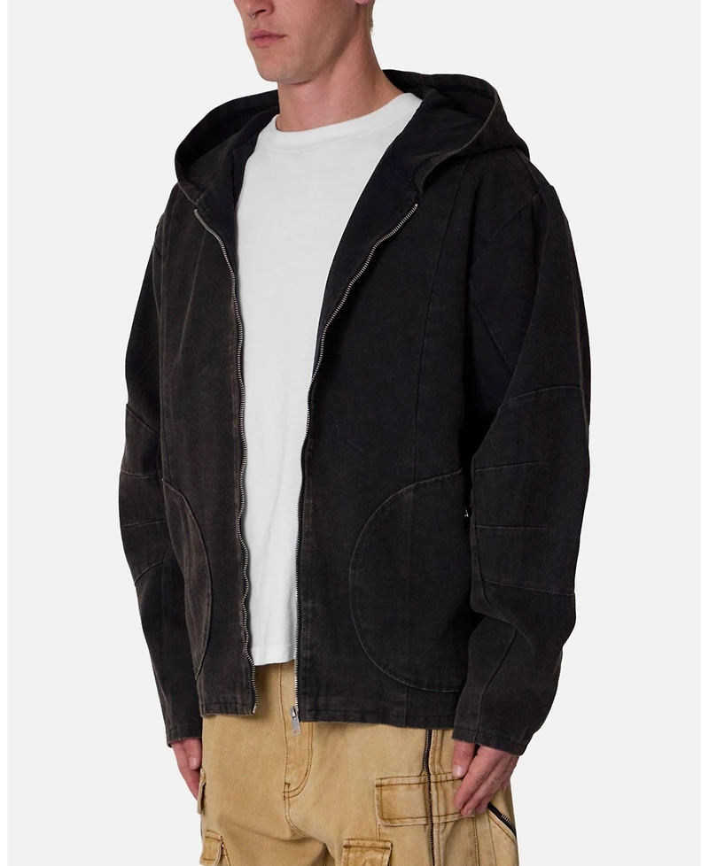 mnml Men's Seamed Zip-Up Hoodie