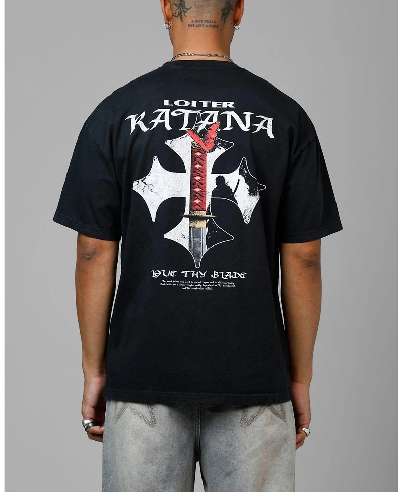 Loiter Men's Faded Print Flannel Shirt