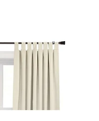 Thermaplus Commonwealth Ventura Tab Top Dressing Window Curtain Panel Pair - 52x63"