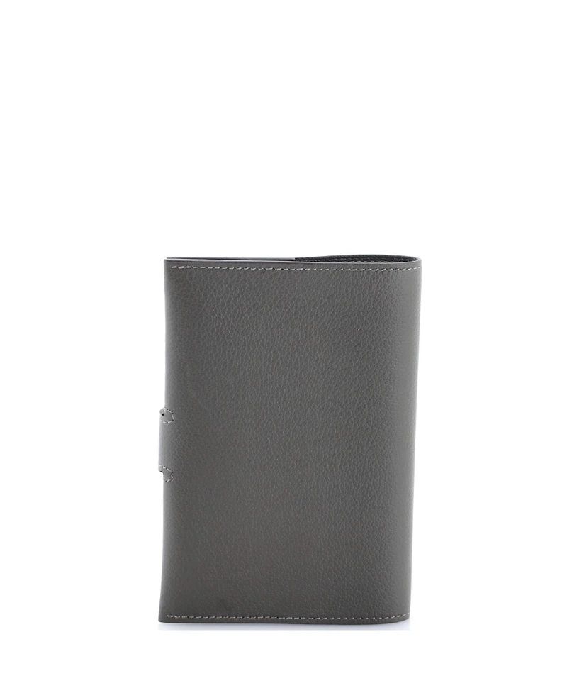 Pre-Owned Hermes R.m.s. Passport Cover Leather