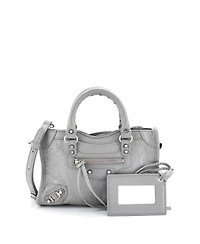 Pre-Owned Balenciaga Nano City Classic Studs Bag Leather