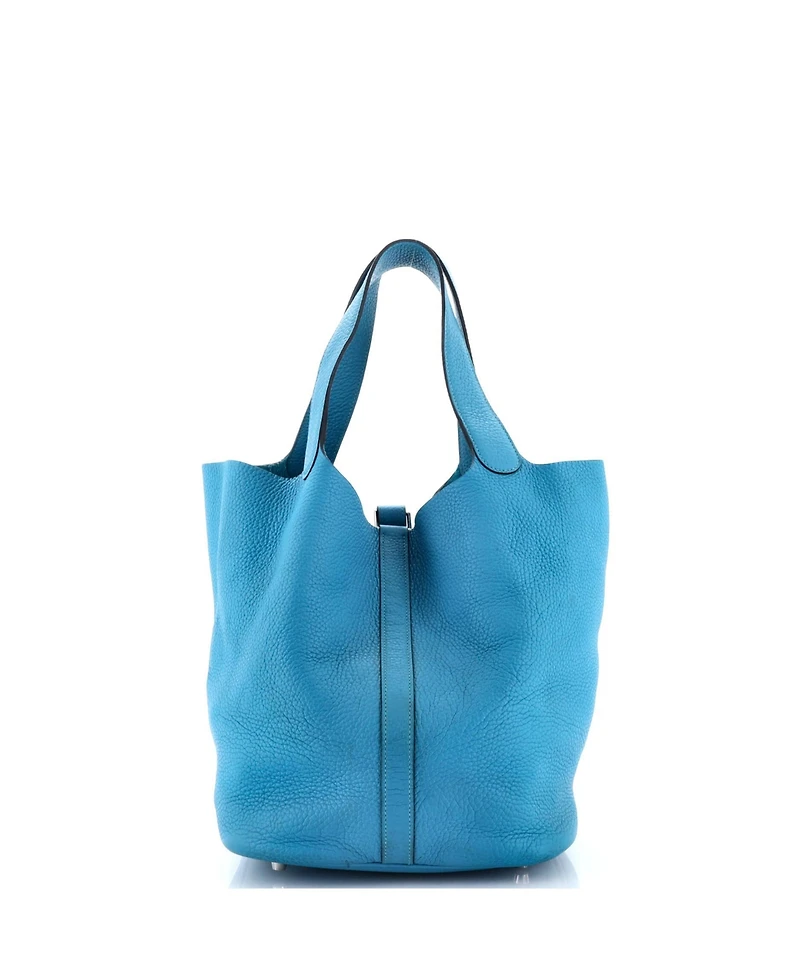 Pre-Owned Hermes Gm Picotin Lock Bag Clemence