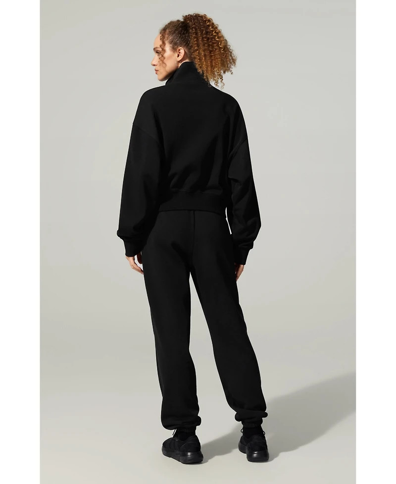 Lilysilk Women's Silkerry Oversized Heirloom '89 Zip Stand Collar Jacket