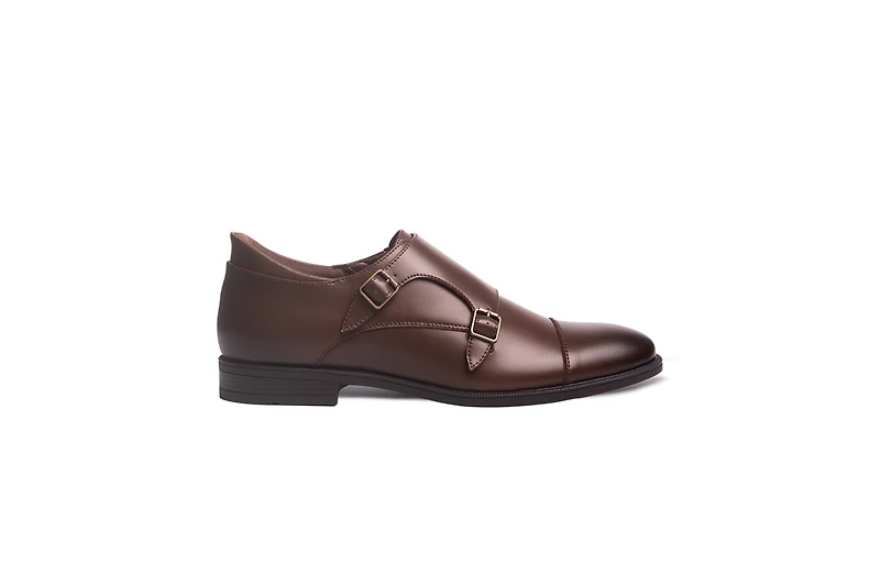 Marc Joseph New York Men's Oliver Street Hands-Free Slip-On Double Monk Dress Oxfords