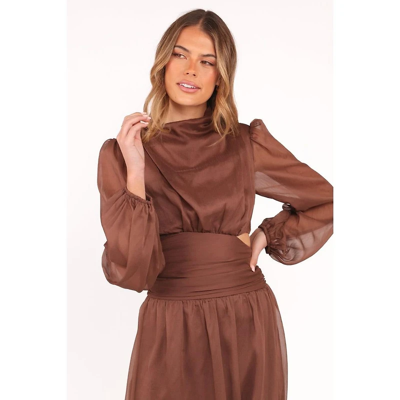 Petal and Pup Women's Neveah Long Sleeve Maxi Dress