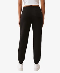 True Religion Women's Crystal Jogger Pants