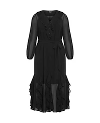 City Chic Women's Bridgette Maxi Dress.